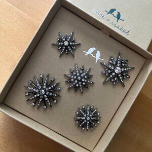 Starburst Brooch Set  -  Chloe + Isabel